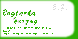 boglarka herzog business card